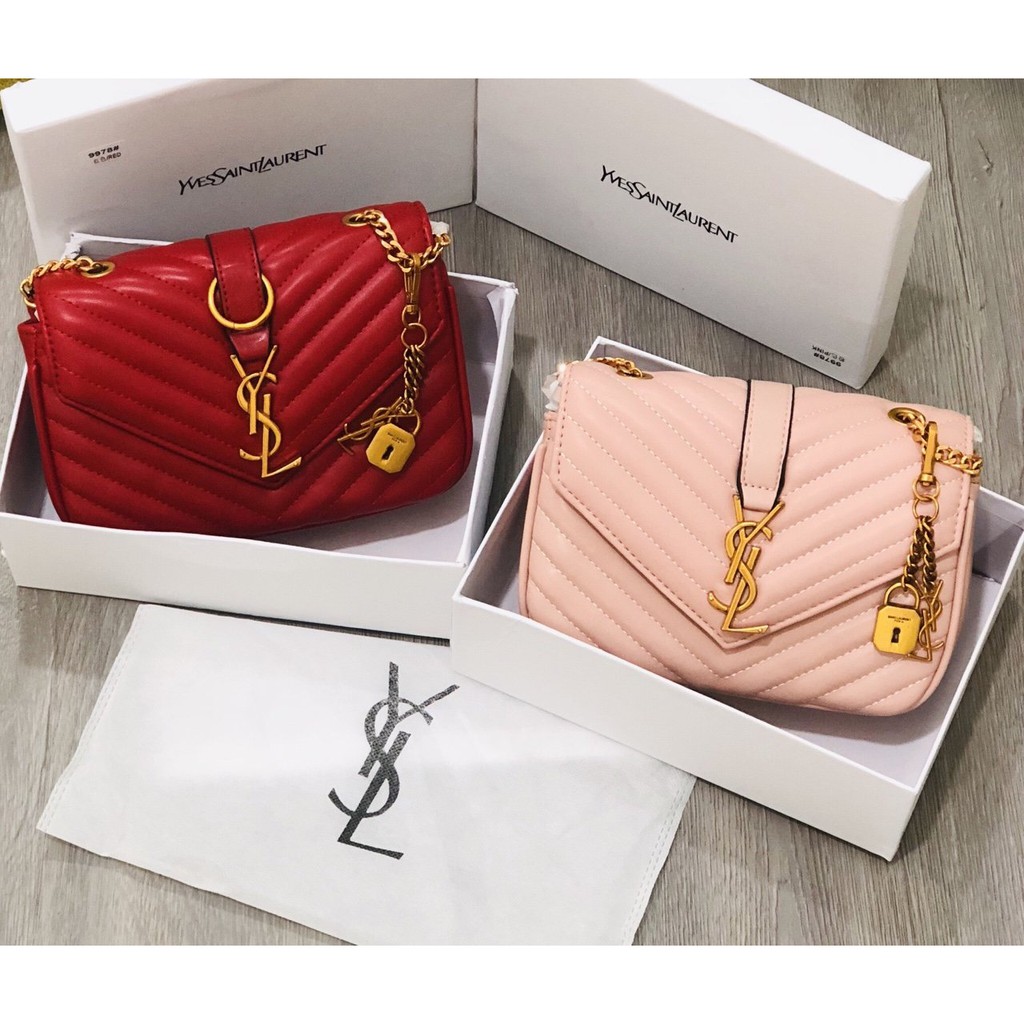 Túi xách kẻ V full box cực đẹp