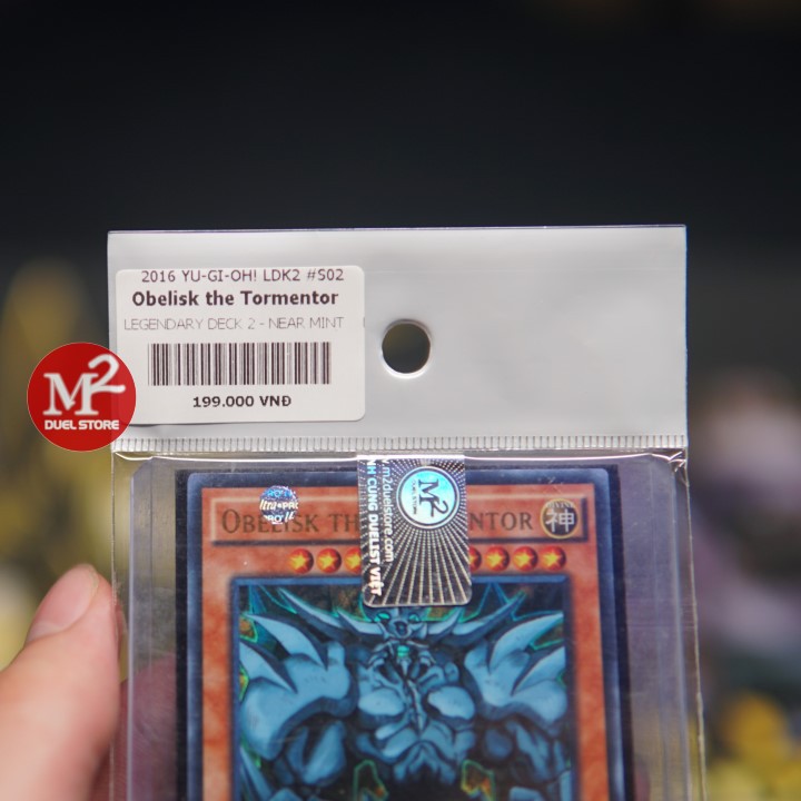 Yugioh Vị thần LDK2-ENS02 Obelisk the Tormentor - Ultra Rare -  Bảo quản M2SCCQ-LITE