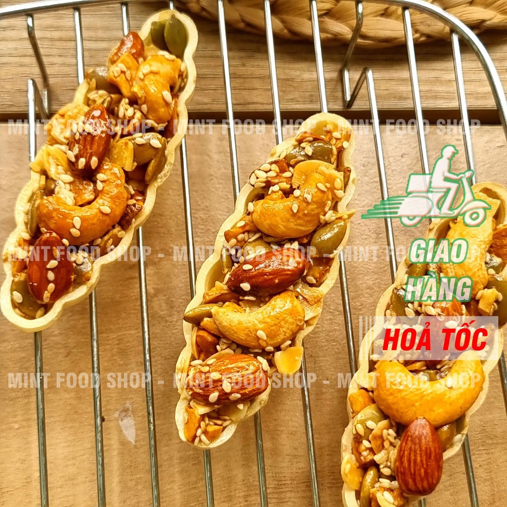 Bánh Thuyền Mix Hạt Dinh Dưỡng  - Túi 100gram