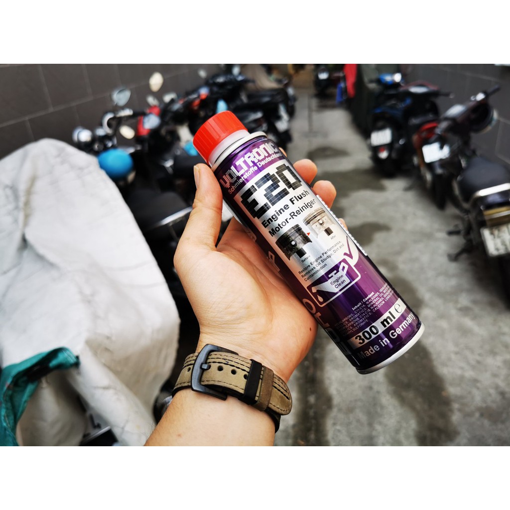 Dung Dịch Vệ Sinh Rửa Động Cơ Voltronic E20 Engine Flush 300ml