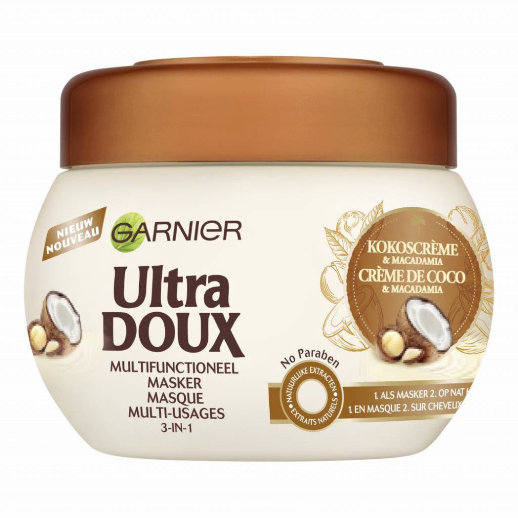 Kem ủ tóc Garnier Ultra Doux 300ml Pháp