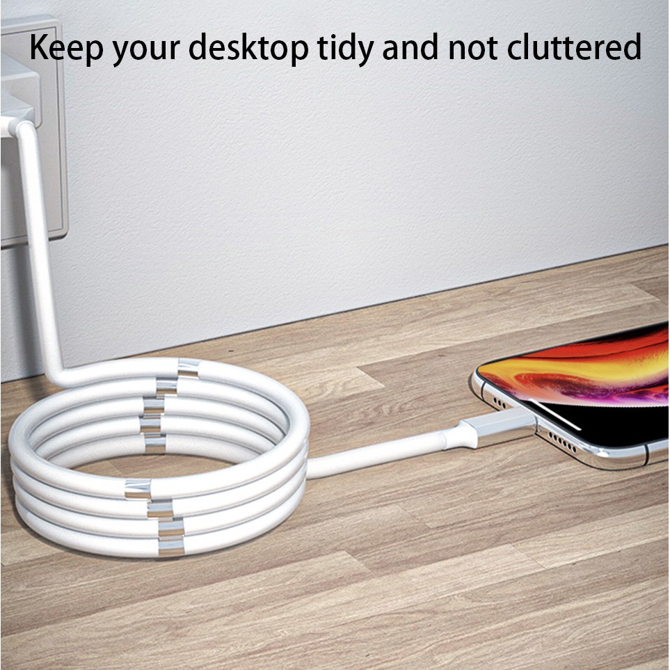 Cáp Sạc Có Từ Tính 360 Độ Tùy Chọn Cho Android/Apple/Type-C