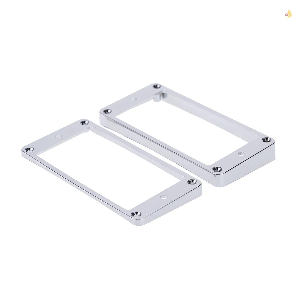 Khung Pickup Bằng Nhựa Mạ Crom Cho Đàn Guitar LP Màu Bạc