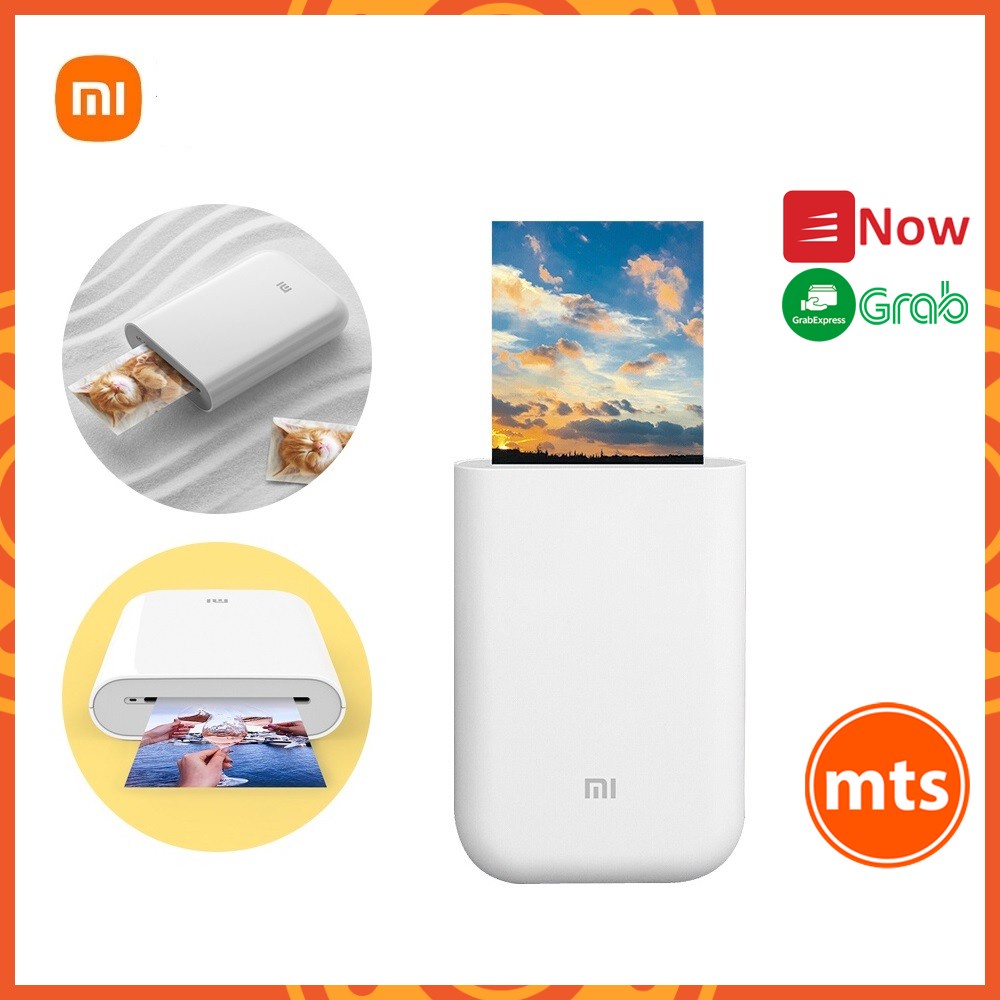 Máy in ảnh bỏ tũi Xiaomi XMKDDYJ01HT tiện lợi Chính hãng- Minh Tín Shop