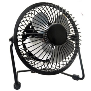 Quạt lồng sắt mini chạy điện 5v!( 350048)