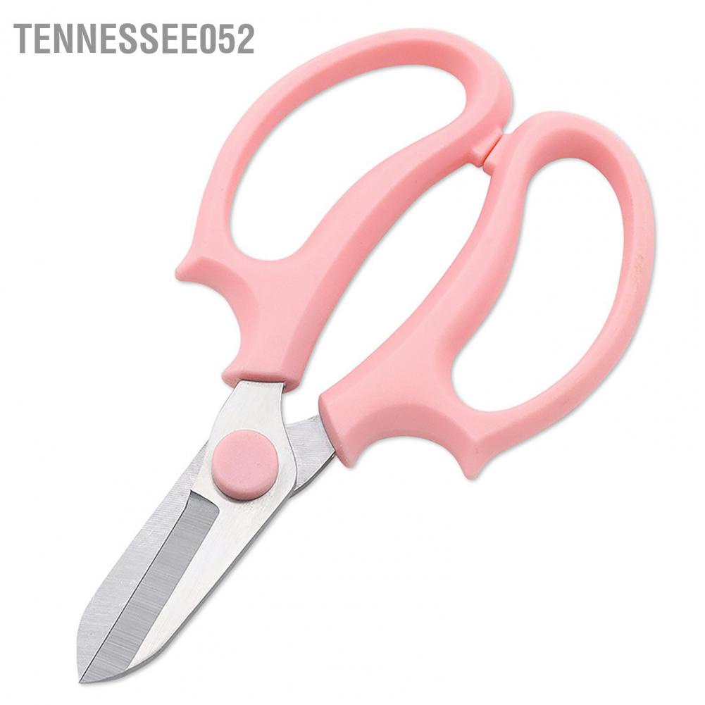 Tennessee052 Florist Scissors Incisive Blades Small Lightweight Stainless Steel Flower Branch for Horticulture