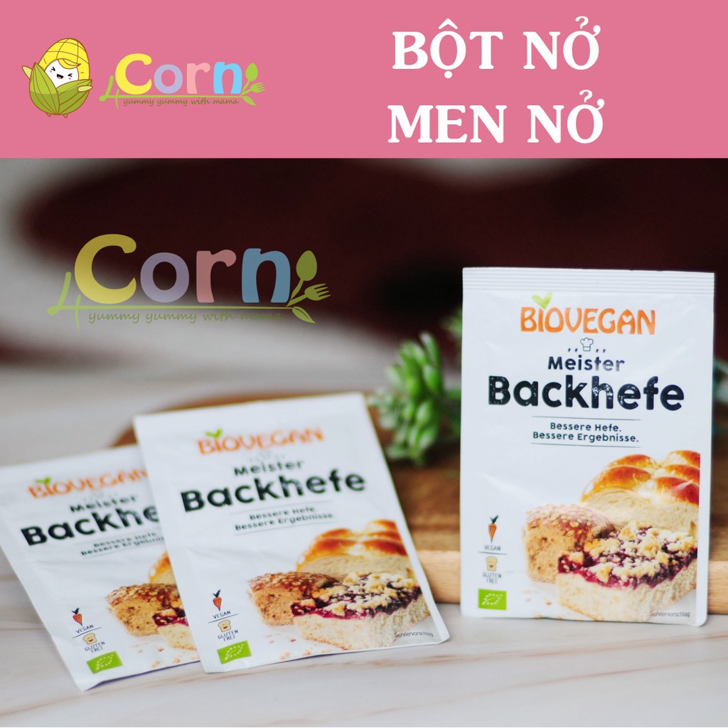 Bột Nở - Men Nở Hữu Cơ Biovegan