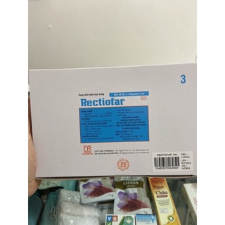 Rectiofar 3ml- 5ml Thụt nội