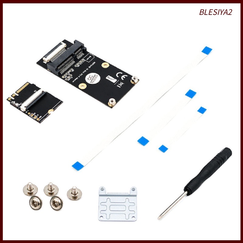 1 Set M.2  Key A / E / A+E to  -E Adapter with 3 FFC Cables