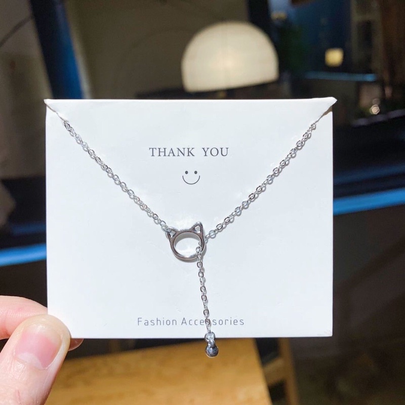 Dây chuyền mạ kim loại mặt dây dễ thương