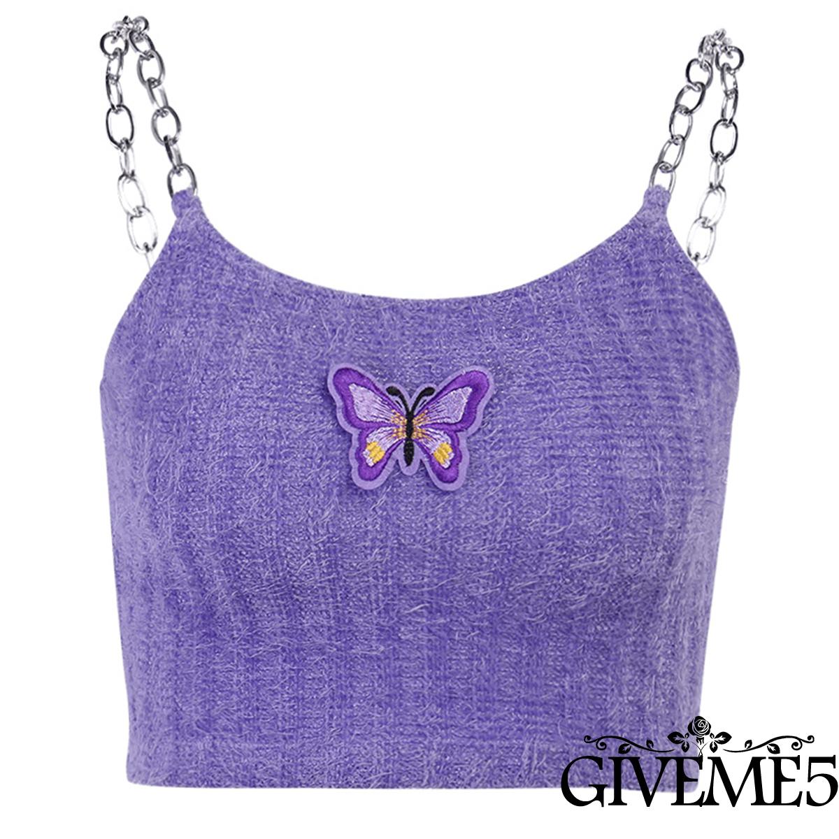 Áo Croptop Dệt Kim Không Tay Thời Trang Cho Nữ | BigBuy360 - bigbuy360.vn