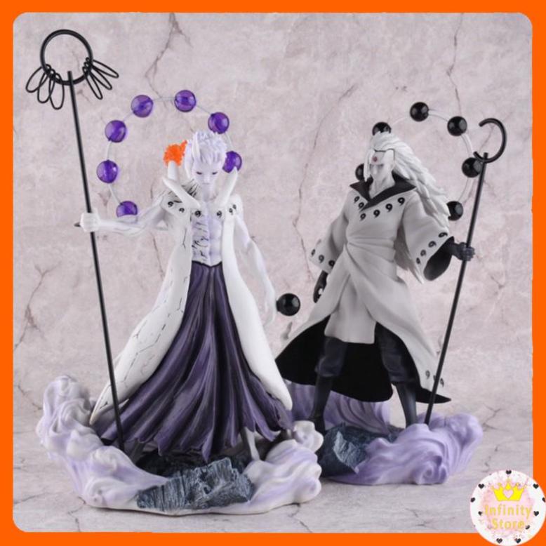 MÔ HÌNH UCHIHA MADARA / UCHIHA OBITO LỤC ĐẠO 27CM CỰC ĐẸP INFINY DECOR