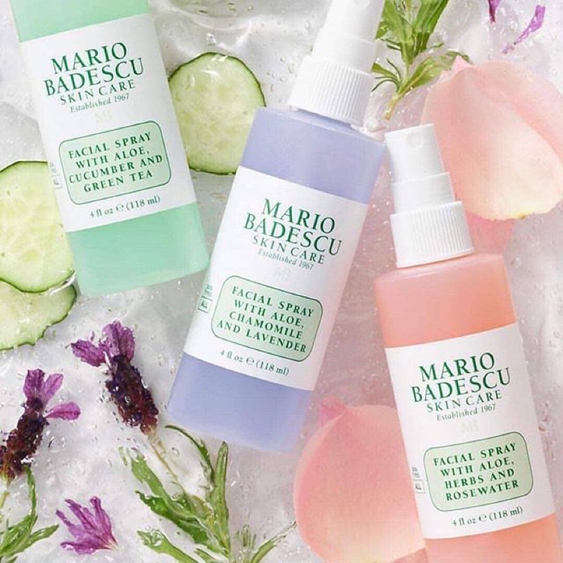 [Bill Sephora US] Toner xịt khoáng Mario Badescu Facial Spray | BigBuy360 - bigbuy360.vn