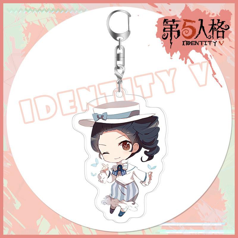 (Mica trong acrylic M2) Móc khóa Identity V Nhân cách thứ năm in hình anime chibi