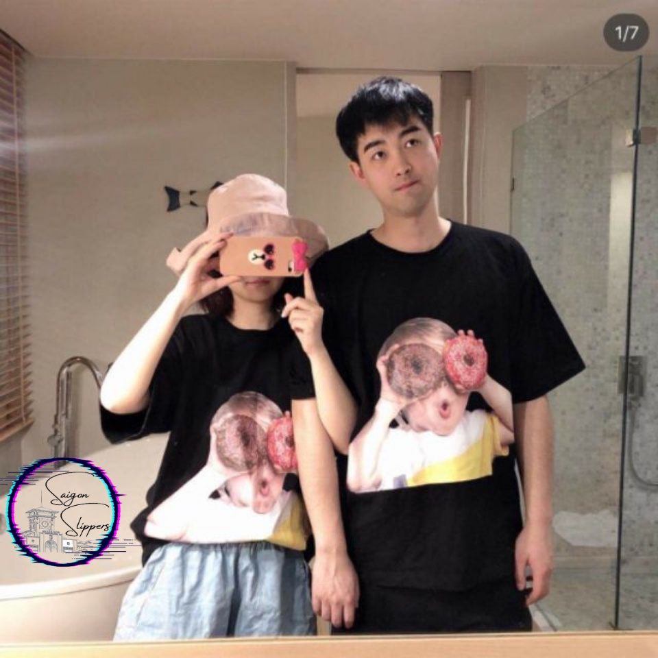 Áo Thun Unisex ADLV 004, Áo thun ADLV Donut BIG SIZE