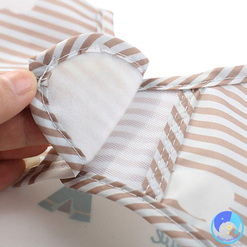 Yếm ăn kiểu tay ngắn chống thấm nước dành cho em bé