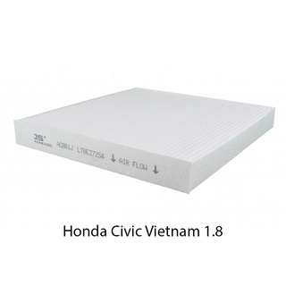 Lọc gió máy lạnh, lọc cabin xe honda civic vietnam 1.8 2006, 2007, 2008, 2009, 2010, 2011, 2012, 2013, 2014, 2015, 2016