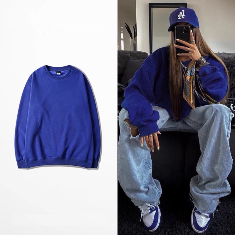 Áo sweater nỉ lông Nelly