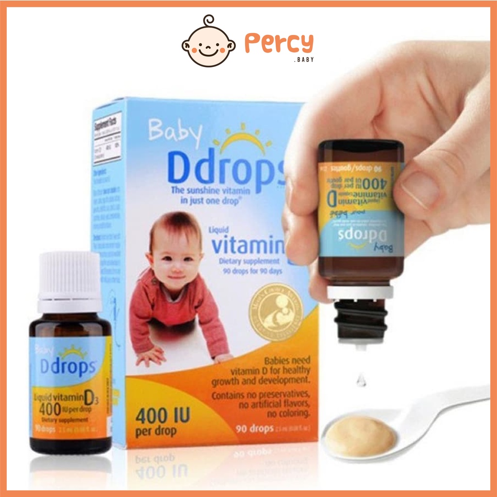 Vitamin D3 Baby Ddrops Liquid 400 IU 2.5ml