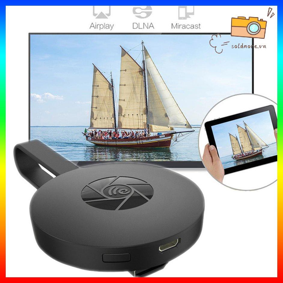 Thiết bị dongle Chromecast G2 thu phát Wifi TV không dây DLNA AirPlay cắm HDMI