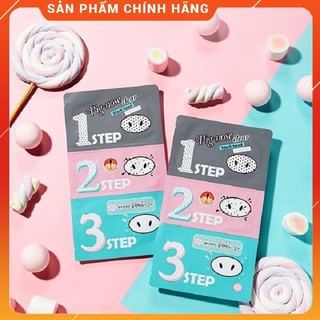 🔥 FLASH SALE🔥 MIẾNG LỘT MỤN ĐẤU ĐEN 3 BƯỚC BIOAQUA