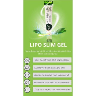 (HÀNG CHÍNH HÃNG) Gel Tan Mỡ Liposlim Vychi