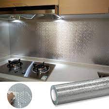 Cuộn giấy bạc dán bếp cách nhiệt chống thấm dầu mỡ