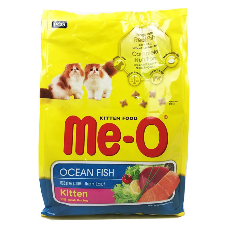 THỨC ĂN HẠT CHO MÈO CON ME-O KITTEN TUNA TÚI 1,1KG