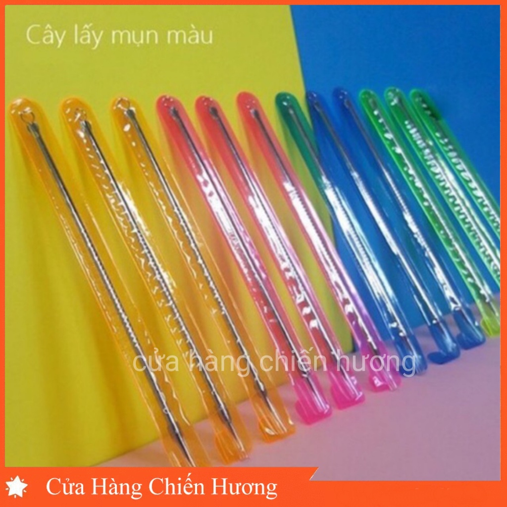 Set 12 Cây Nặn Mụn Trứng Cá Mụn Đầu Đen Chuyên Dụng