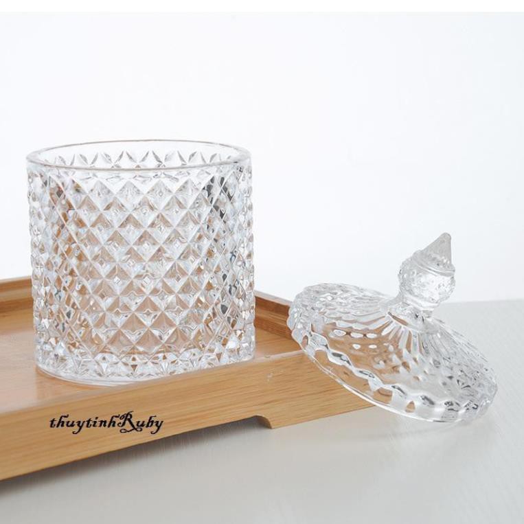 THỐ THỦY TINH PHA LÊ KIM CƯƠNG, HŨ LỌ MỨT NGÀY TẾT