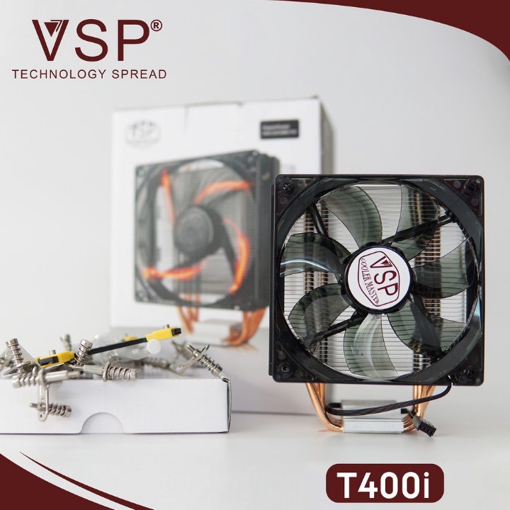 Tản nhiệt CPU VSP T400i . Quạt tản nhiệt CPU.