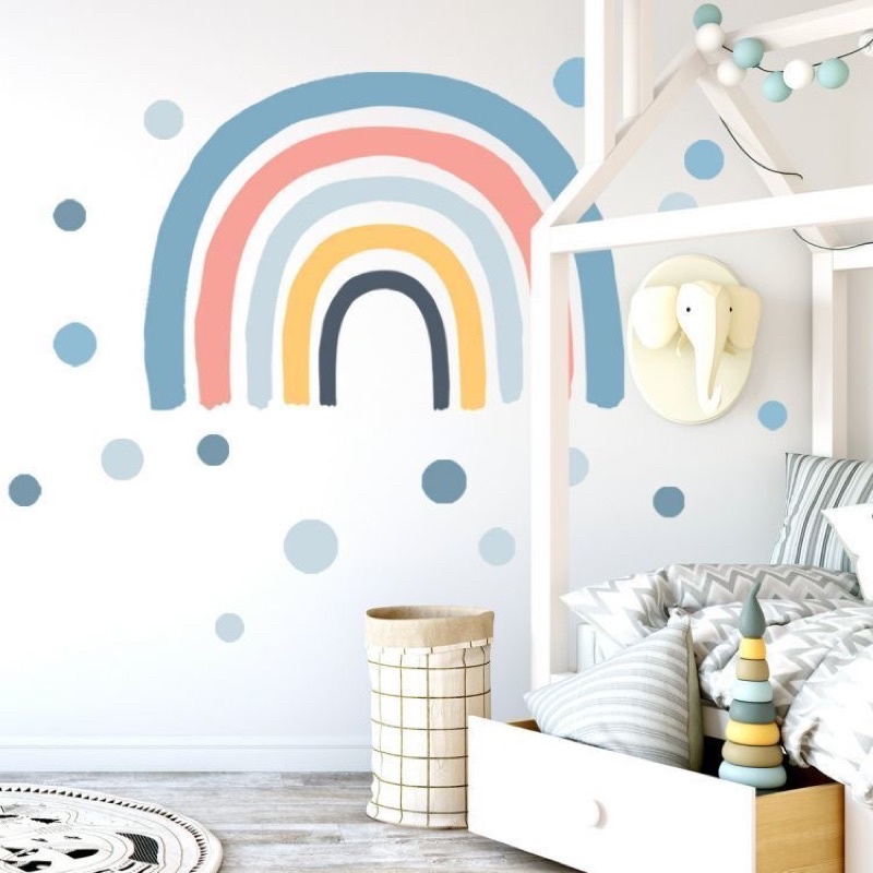 Tranh dán tường trang trí phòng ngủ, phòng chơi cho bé trai, Wall decoration for baby bedroom, play room