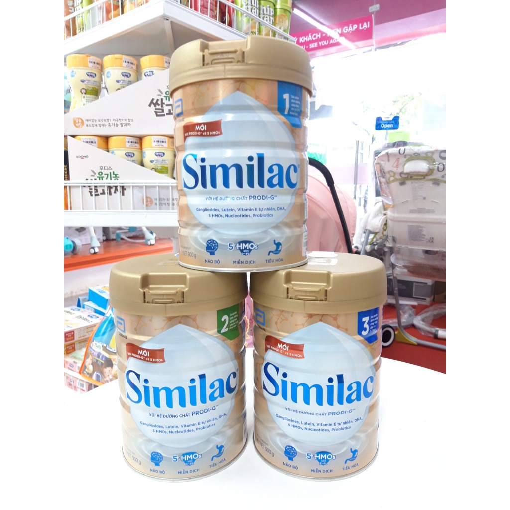 Sữa bột Similac Prodi-G & 5HMO 900gram ( Mẫu mới gấp 5 lần HMO )