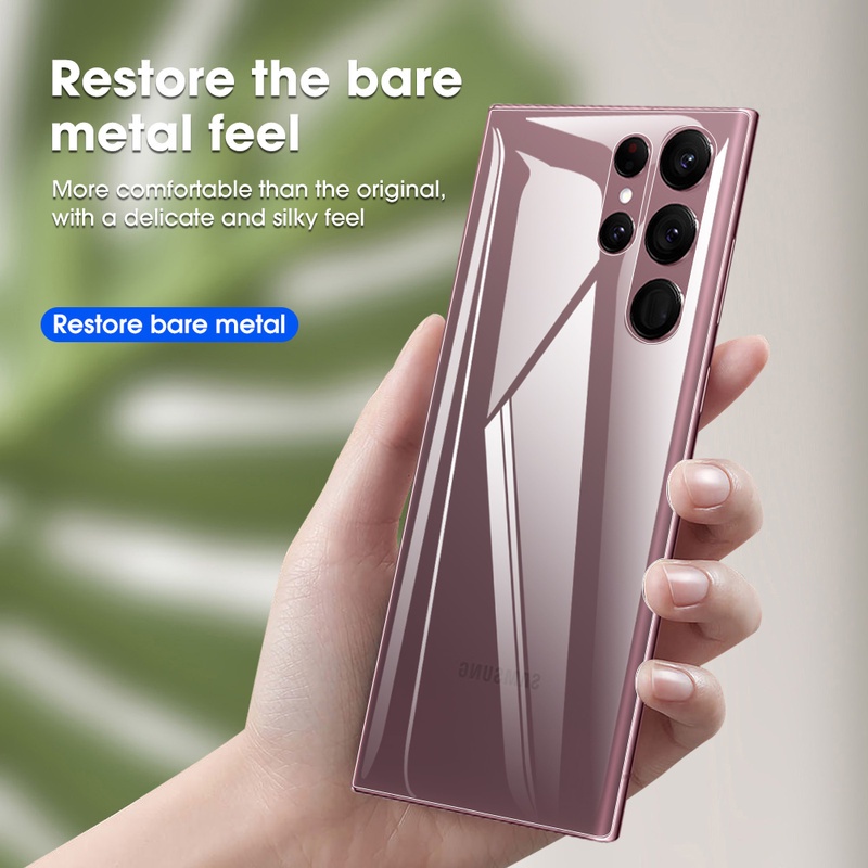 Ốp Điện Thoại TPU Dẻo Siêu Mỏng Chống Rơi Bảo Vệ Toàn Diện Cho Samsung Galaxy S22/S22+/S22 Ultra