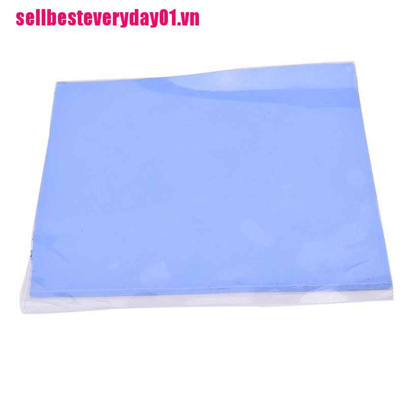 Bộ Tản Nhiệt Cpu 100mm X 100mm Bằng Silicon Màu Xanh Dương