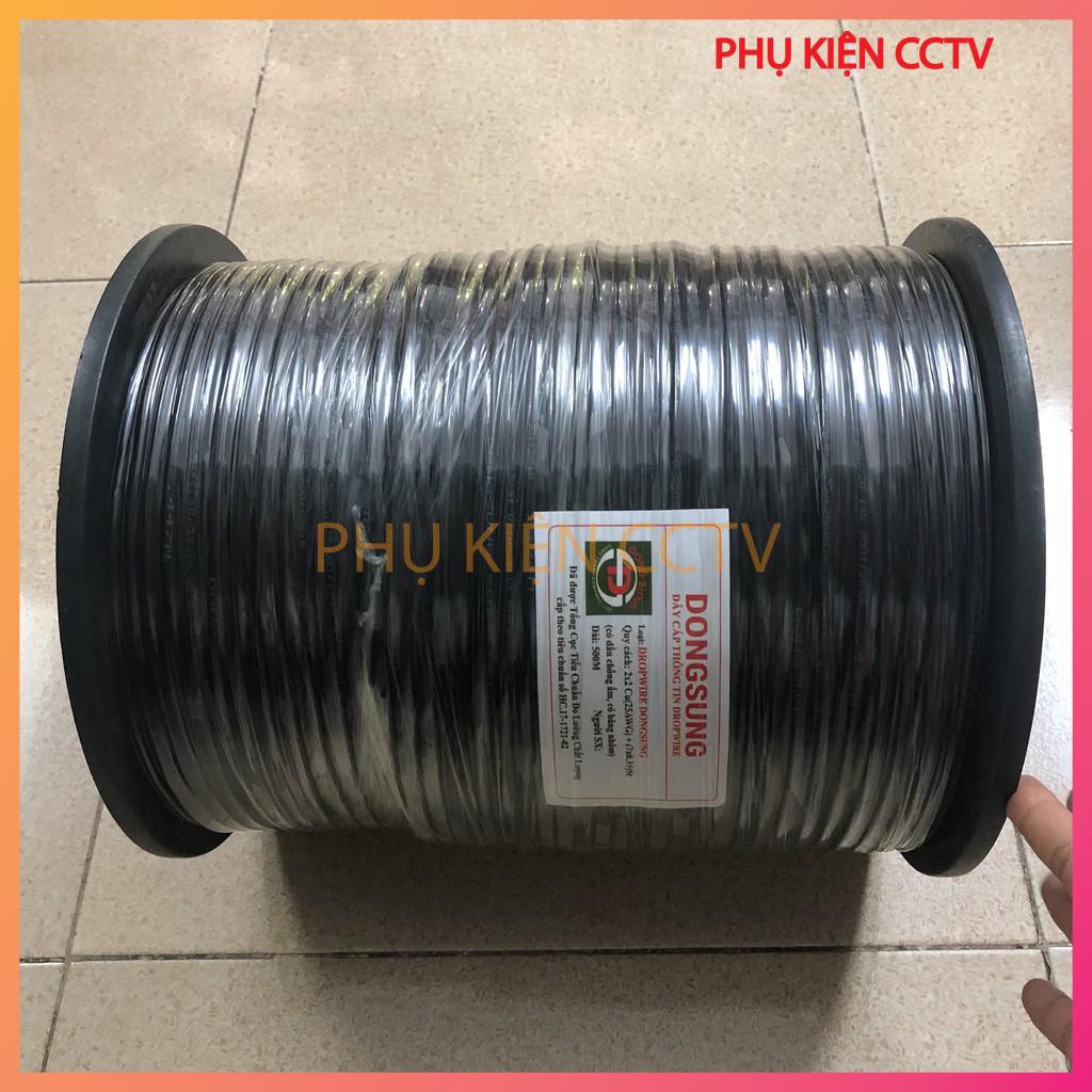 [Cuộn 400m] Dây Mạng 4 lõi đồng có thép gia cường, bọc bạc chống nhiễu, dầu chống ẩm | BigBuy360 - bigbuy360.vn