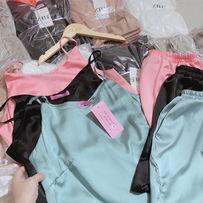 BNU154 - SET BỘ 2 DÂY LỤA CỔ TIM 3 MÀU CHO NỮ. | BigBuy360 - bigbuy360.vn