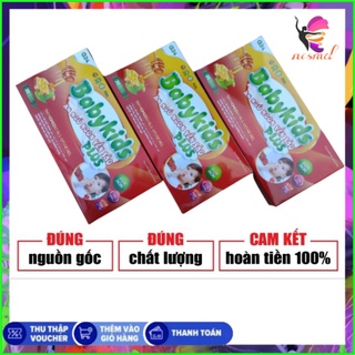 (COMBO 3 HỘP) Babykid plus ăn ngủ ngon yến sào Babykids plus chính hãng Babykid ăn ngon tạm biệt biếng ăn