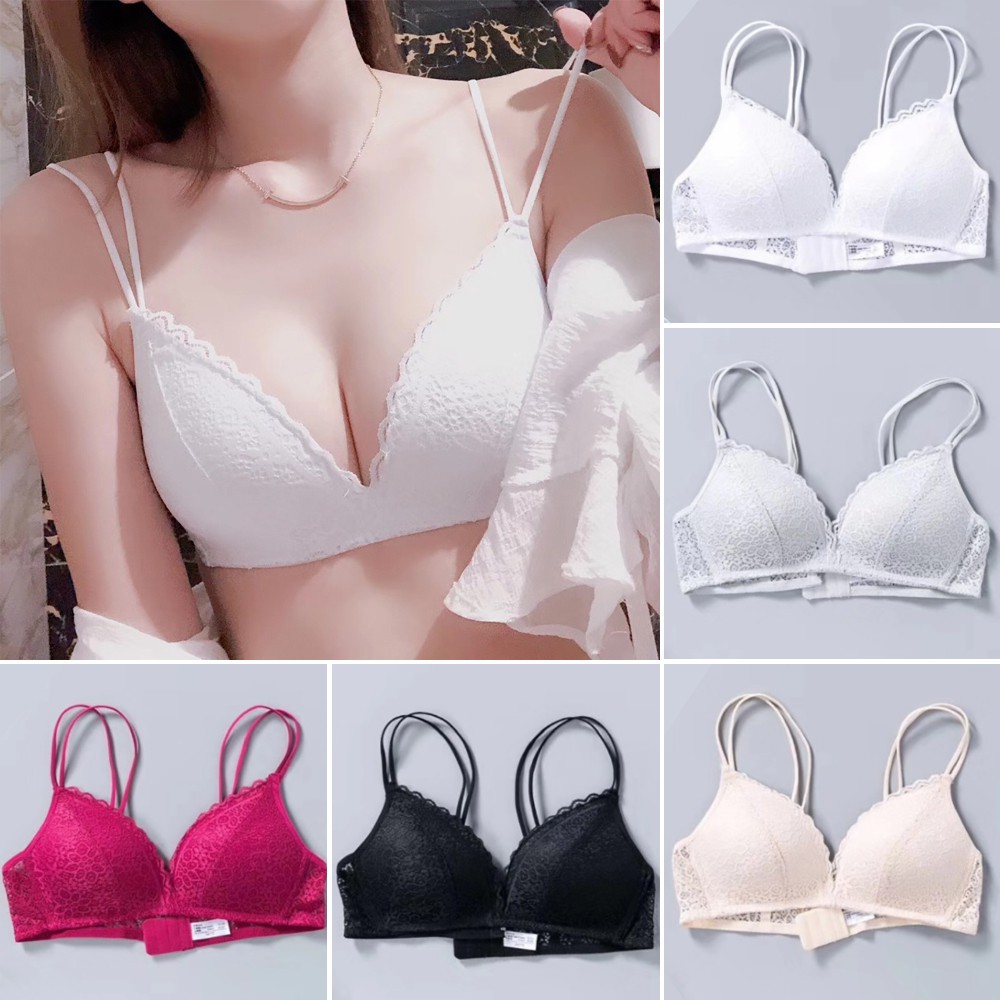 Áo Lót Ren Nâng Ngực Không Gọng Mềm Mại