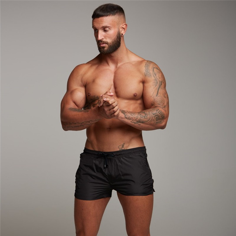 2021 New Brand Summer Fashion Casual Solid Color Sports Shorts