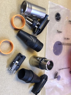 Jack canon XLR chính hãng seetronic SC3MXX,SC3FXX