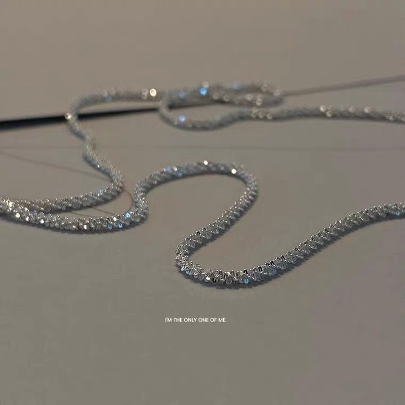 Vòng cổ choker We Flower đính kim sa lấp lánh thời trang cho nữ