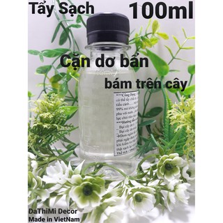 Dung dịch tự tẩy cặn dơ bẩn bám trên cây cỏ nhựa trang trí hồ cá , tiểu cảnh của DaThiMi Decor