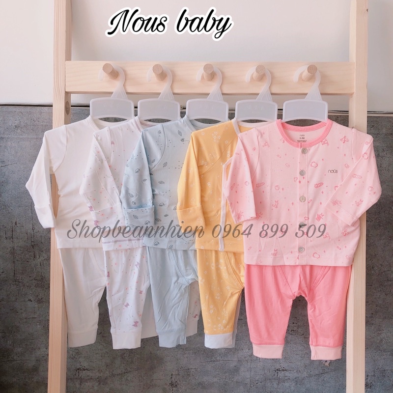 Bộ tay dài pettit Nous-Bộ dài mặc nhà cho bé