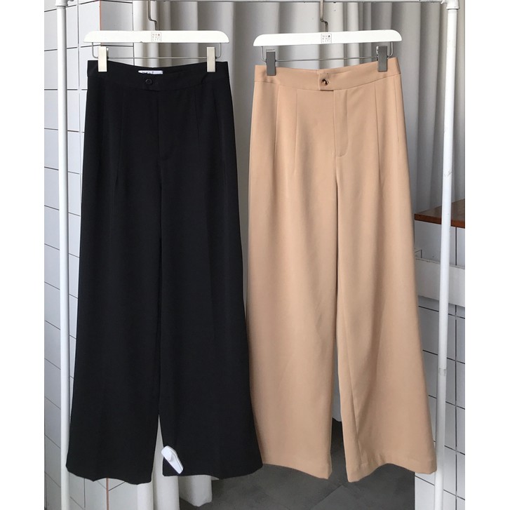 Quần tây lưng cao ống rộng TK - QTK052