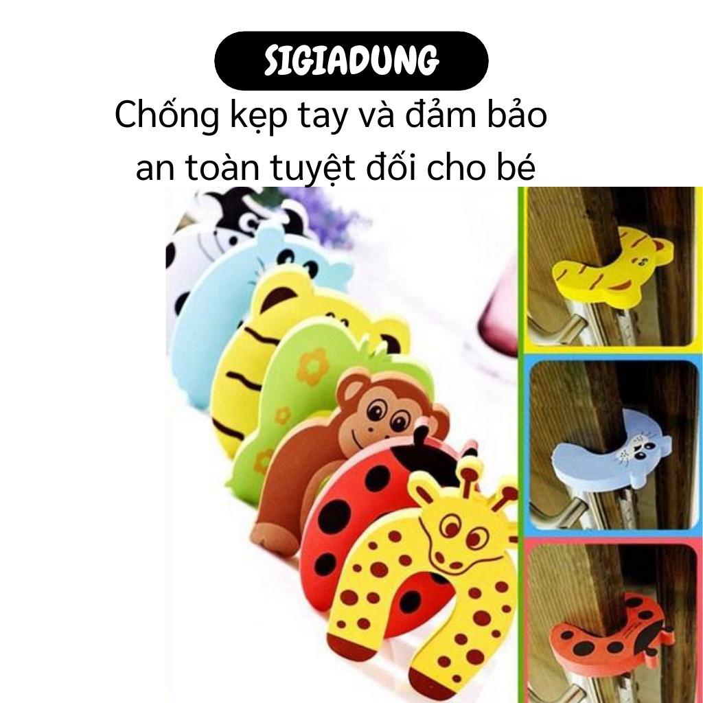 [SGD] Chặn Cửa - Miếng Xốp Chắn Cửa Chống Va Đập. Chặn Gió, Chống Kẹp Tay Trẻ Em Hình Thú 3628