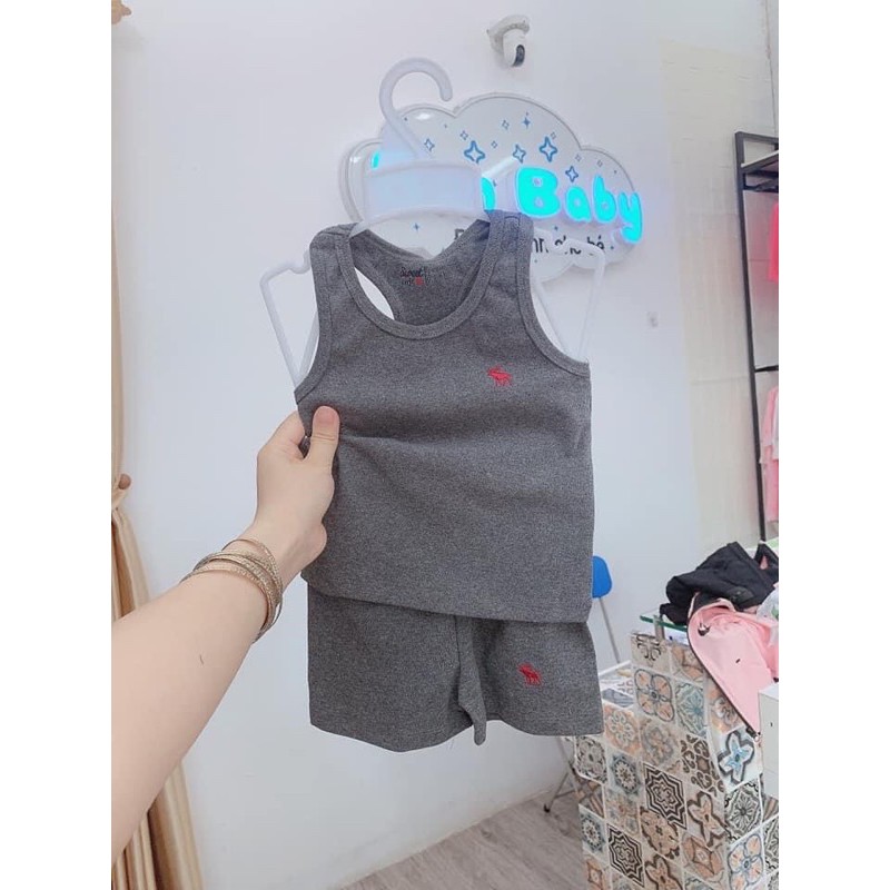 Bộ ba lỗ cotton thiết kế nhà Sweet kids | BigBuy360 - bigbuy360.vn