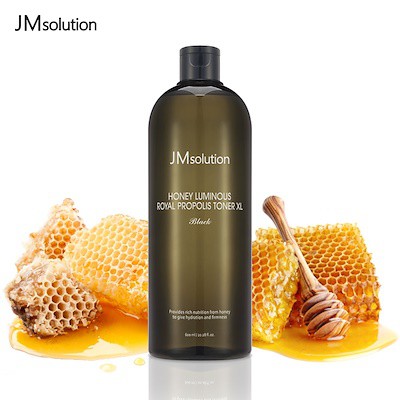 Nước Hoa Hồng JM Solution Honey Royal Propolis Luminous Toner XL 600ml