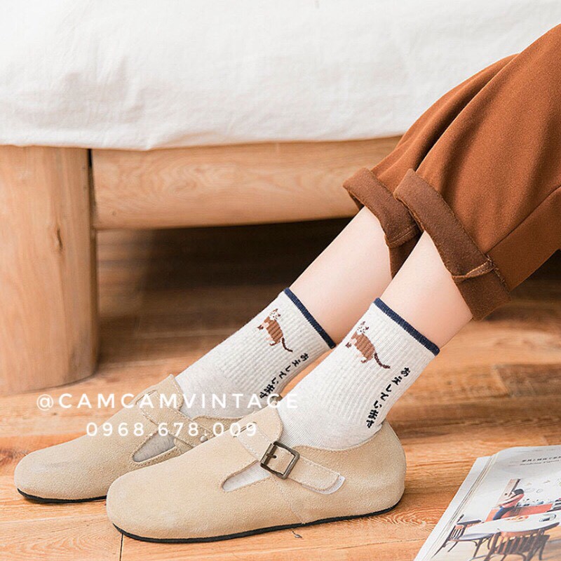 TẤT CAO CỔ NAM VỚ CAO CỔ NỮ ULZZANG XUẤT NHẬT TẤT VINTAGE