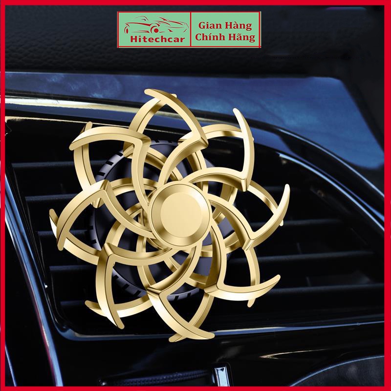 Nước Hoa Ô Tô Mini Treo Cửa Gió Điều Hòa - Nước Hoa Xe Hơi Cao Cấp Hitechcar Hình Nhện Siêu Đẹp Tặng Kèm Viên Sáp Thơm